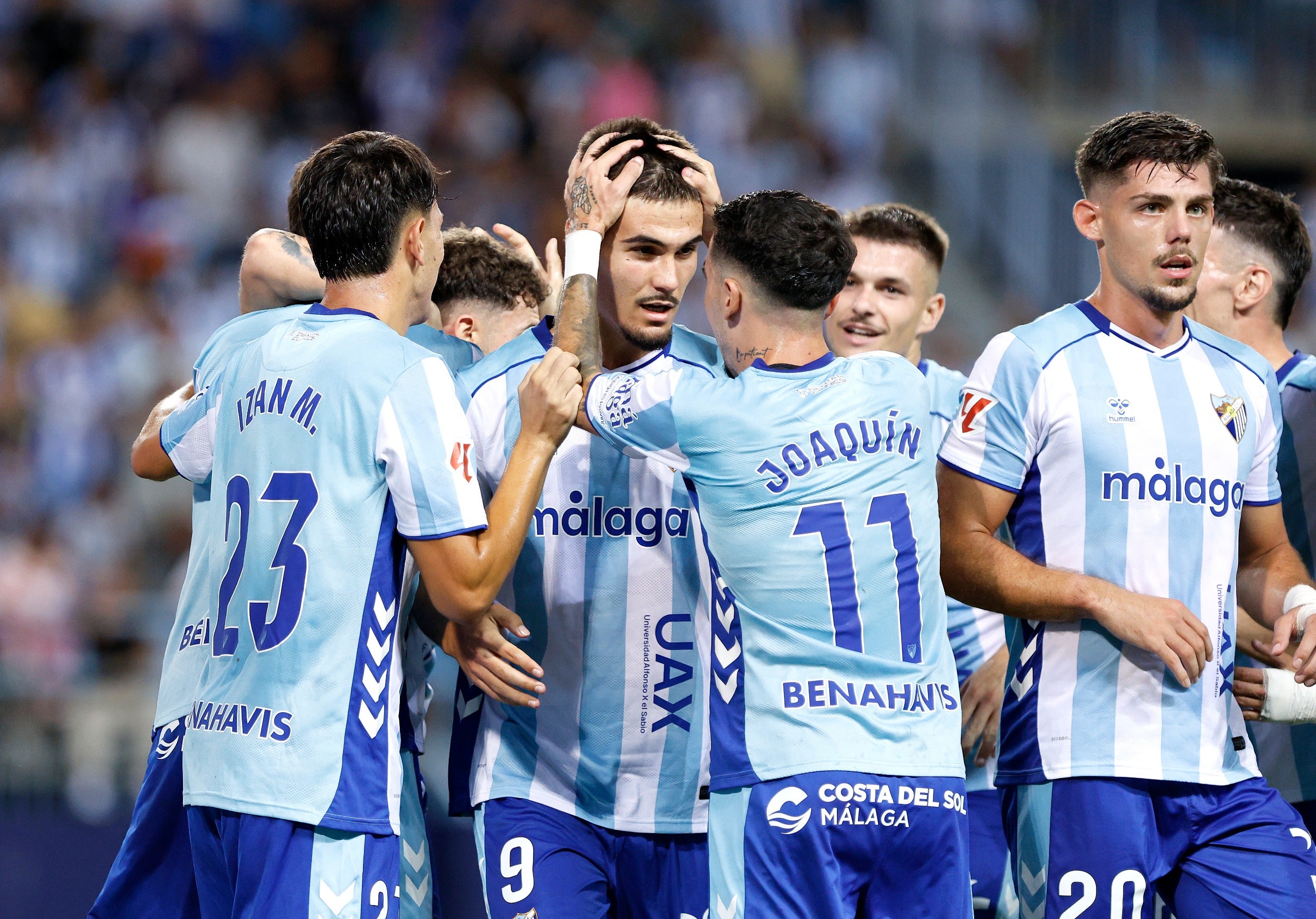 Las mejores imágenes del Málaga-Granada