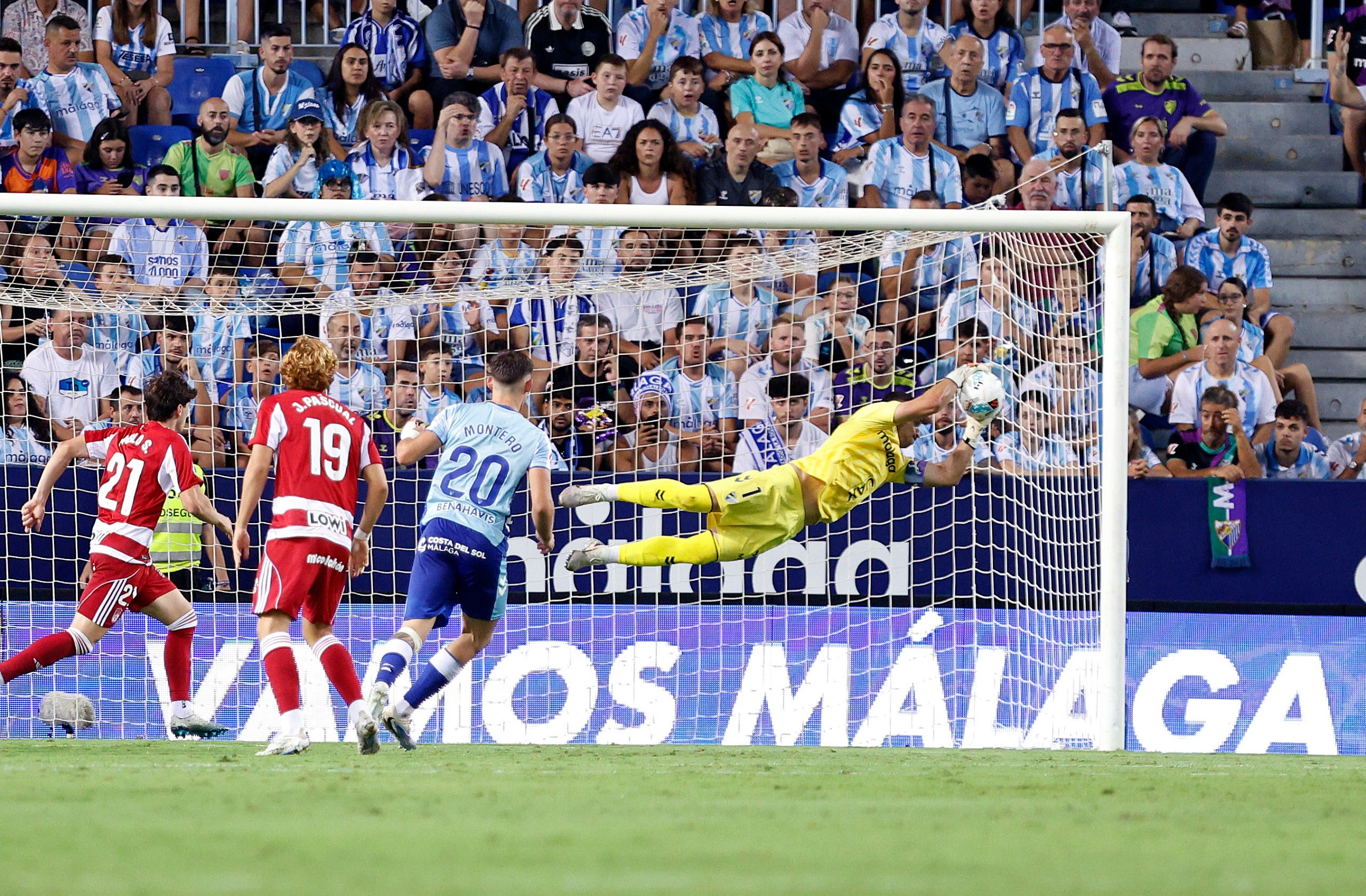 Las mejores imágenes del Málaga-Granada