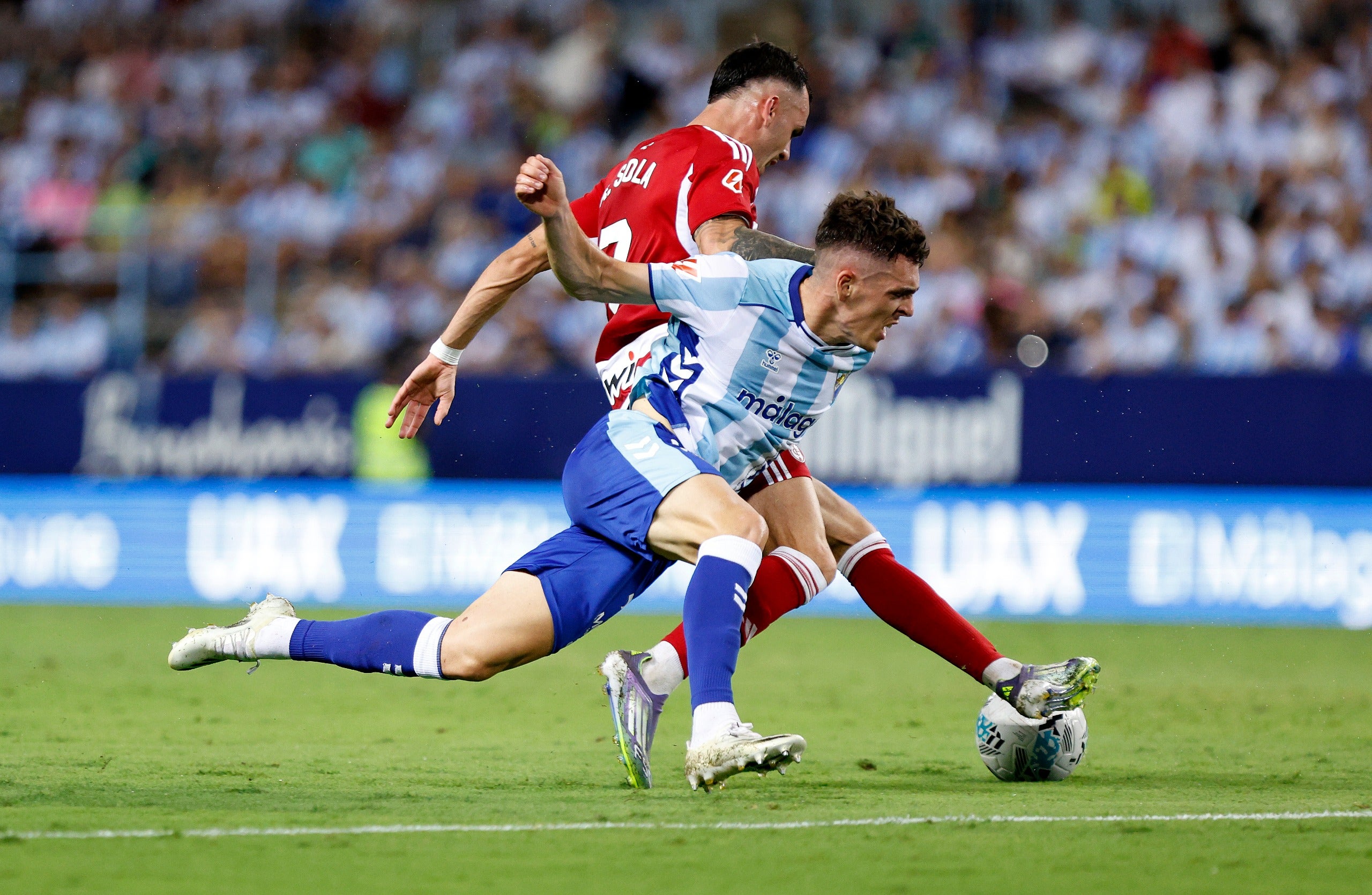 Las mejores imágenes del Málaga-Granada