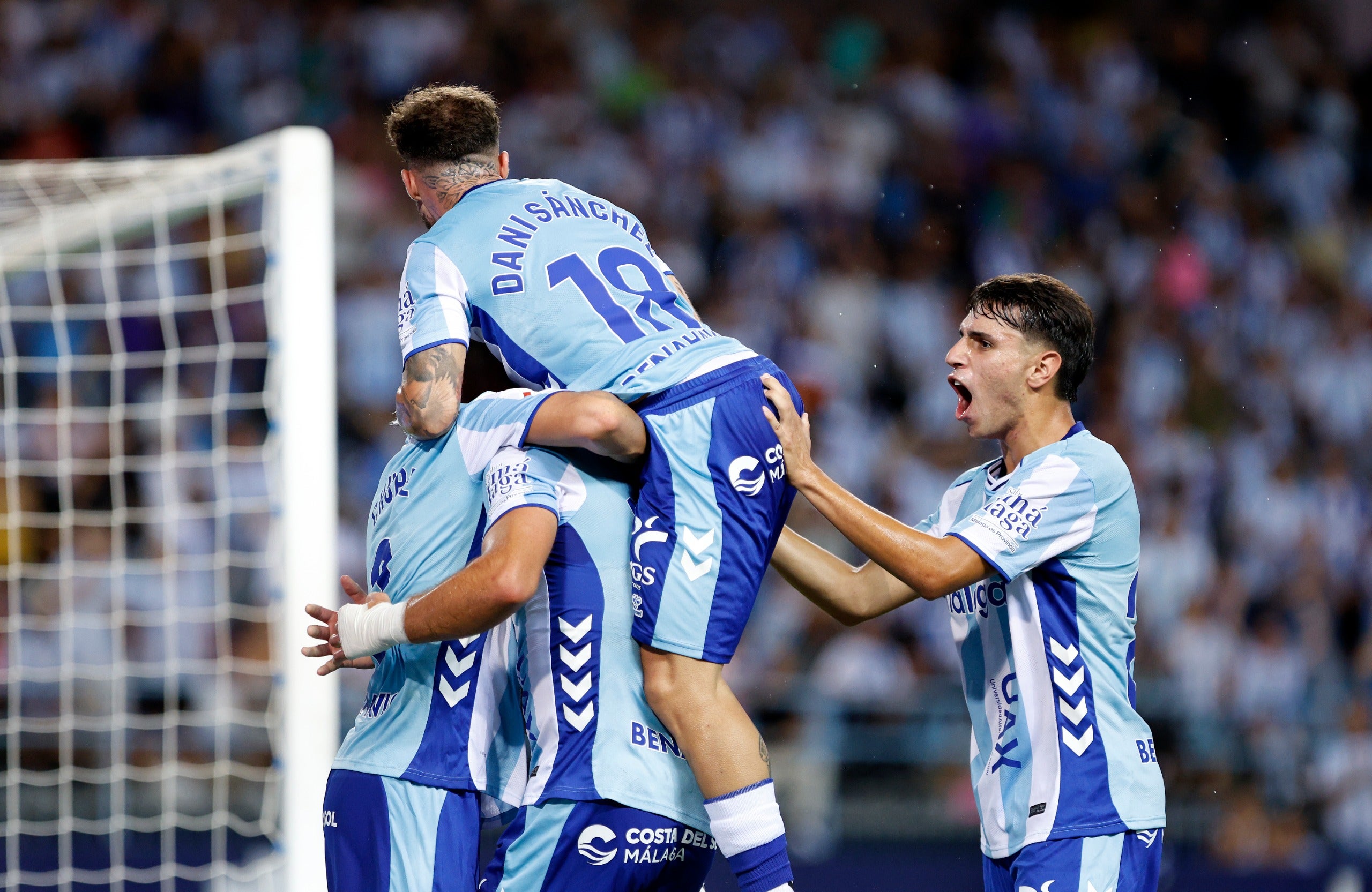 Las mejores imágenes del Málaga-Granada