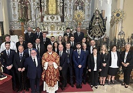 La Cofradía de los Dolores tomó posesión en su templo de Belén