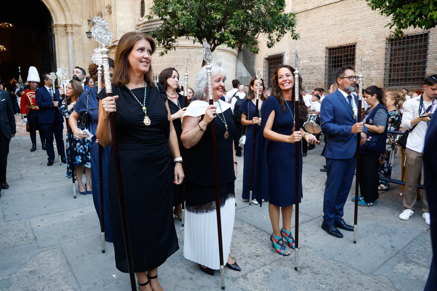 La procesión de la Virgen de la Victoria, en imágenes