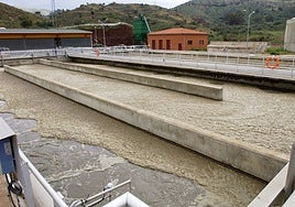 Imagen de archivo de la depuradora del Peñón del Cuervo.