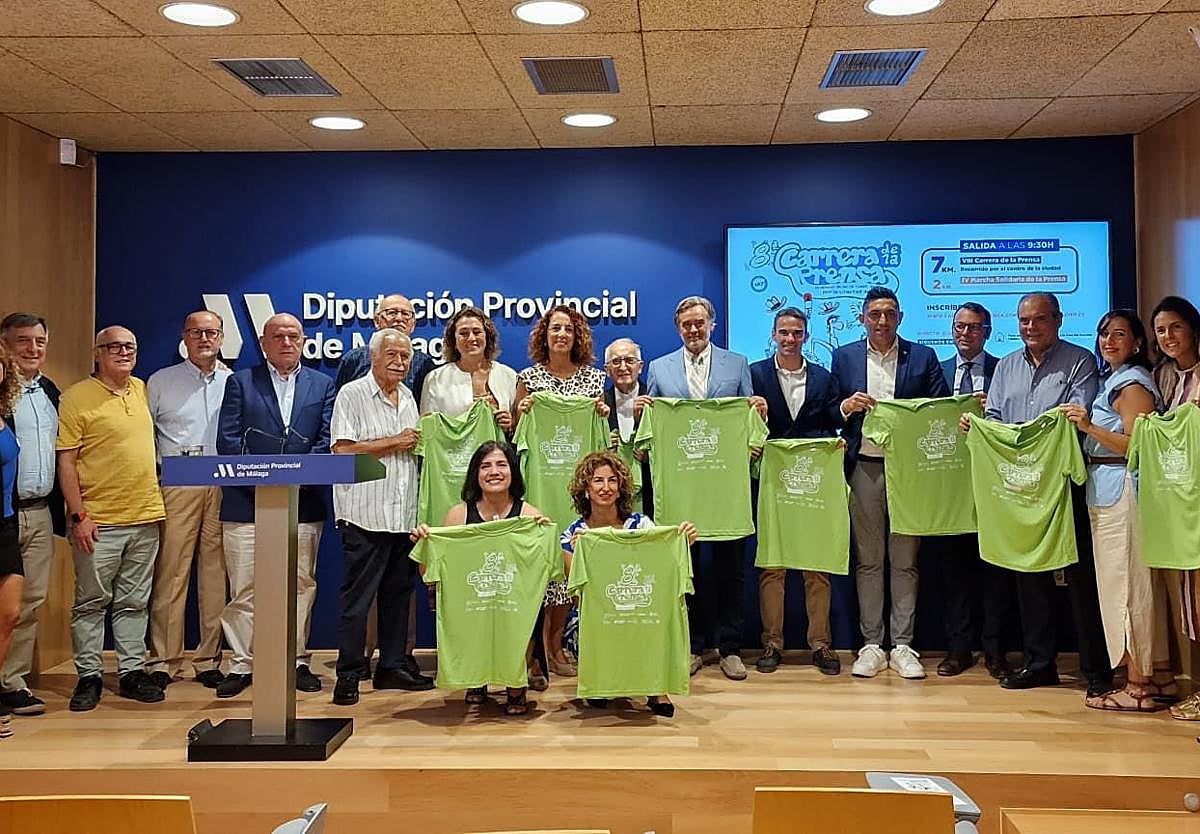 Málaga correrá el 26 de octubre por la libertad de prensa