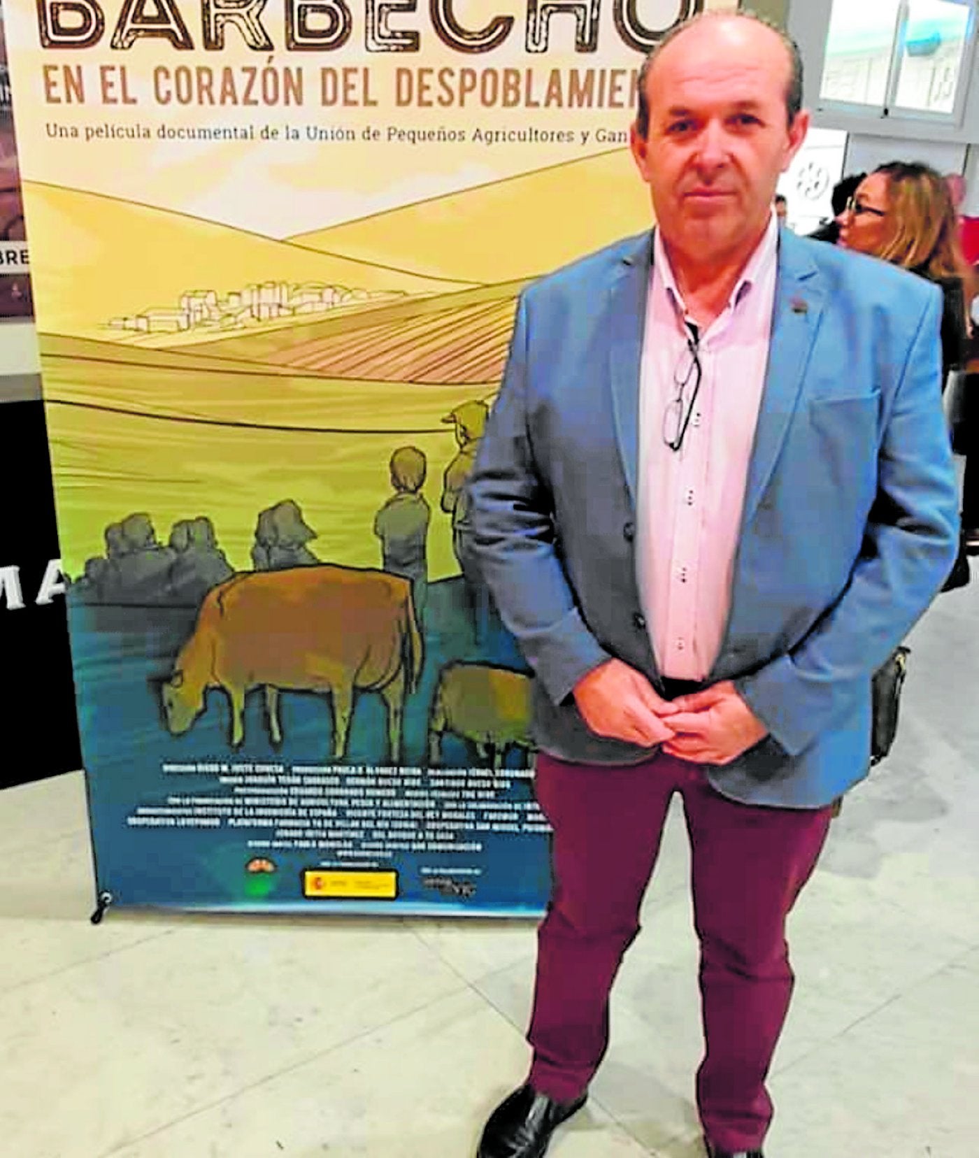 Moscoso es el secretario general de UPA en Málaga desde 2016.