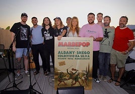 Presentación del Marbepop Festival, que se celebrará en el Parque de La Represa.
