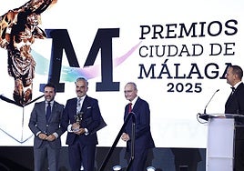 La entrega de los Premios Ciudad de Málaga 2025, en imágenes