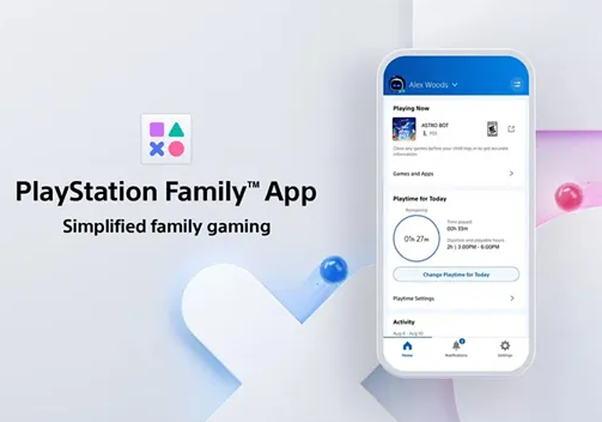 PlayStation Family: la nueva aplicación para controlar el tiempo de juego a la consola o los mensajes en línea