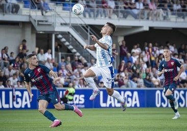 El uno a uno del Málaga en Huesca