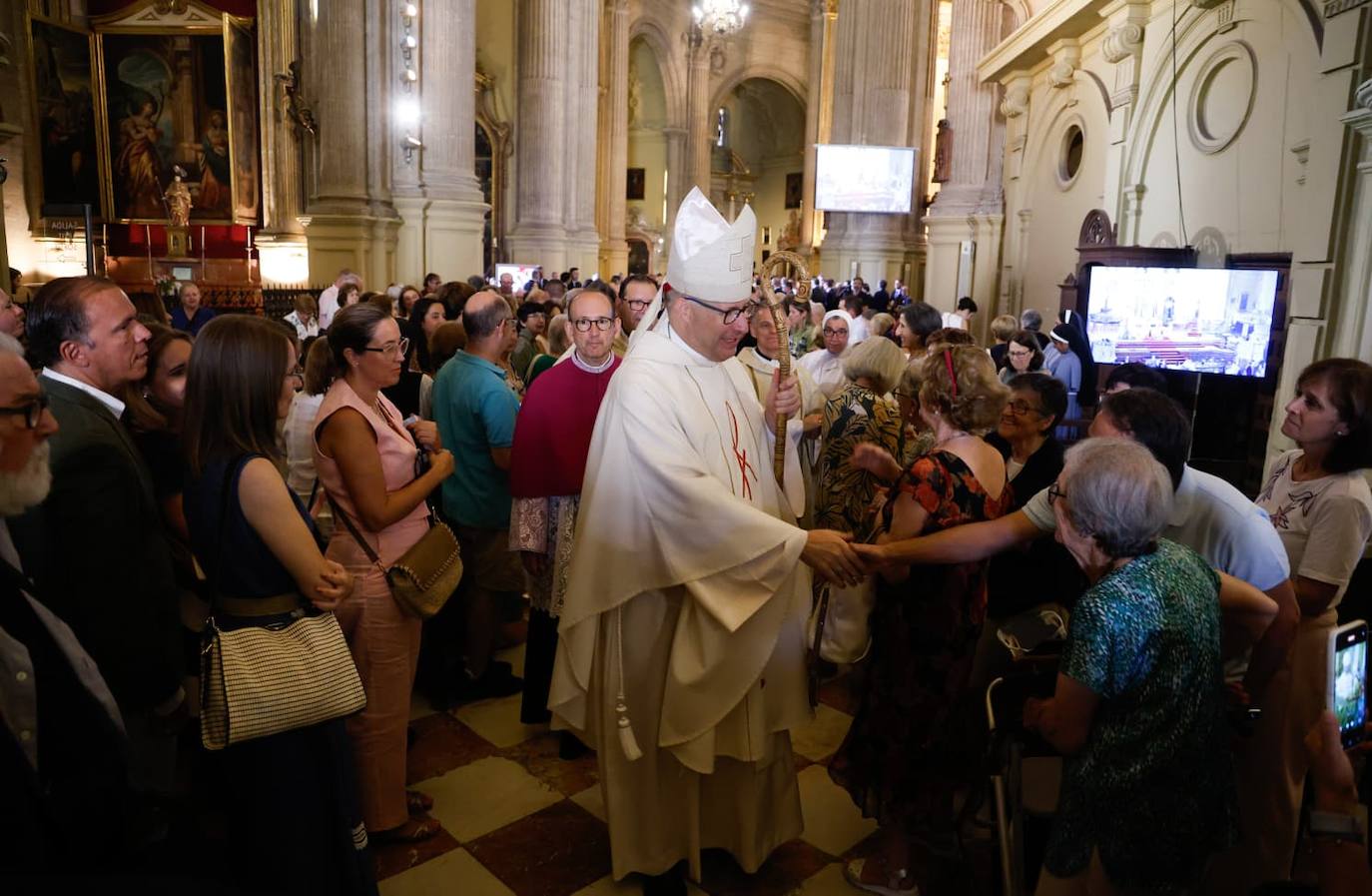 José Antonio Satué toma posesión como nuevo obispo de Málaga