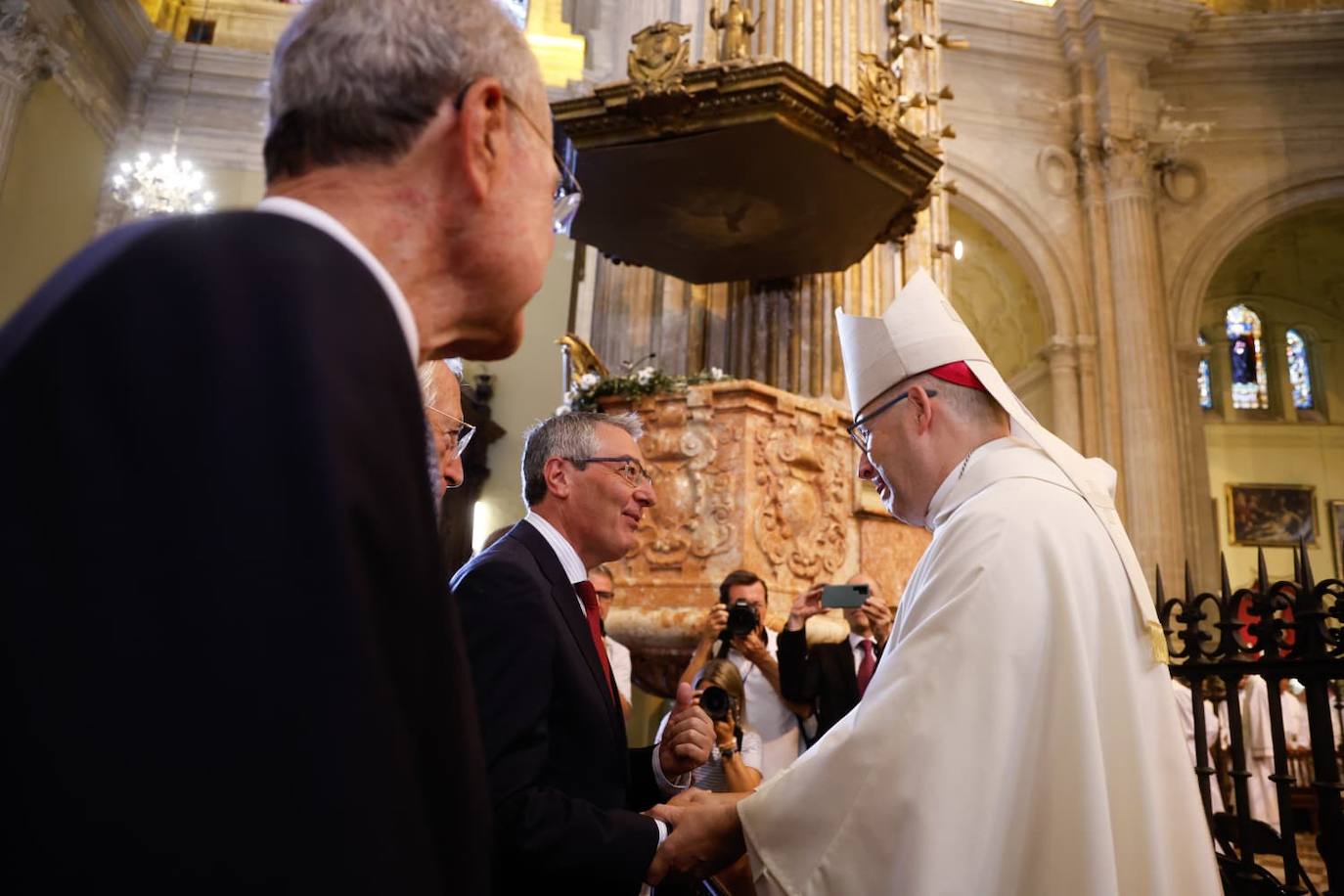 José Antonio Satué toma posesión como nuevo obispo de Málaga