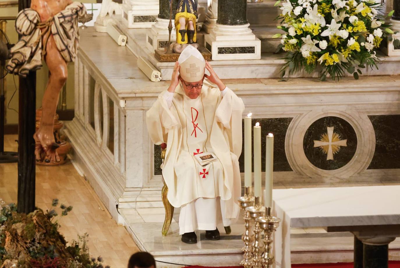 José Antonio Satué toma posesión como nuevo obispo de Málaga