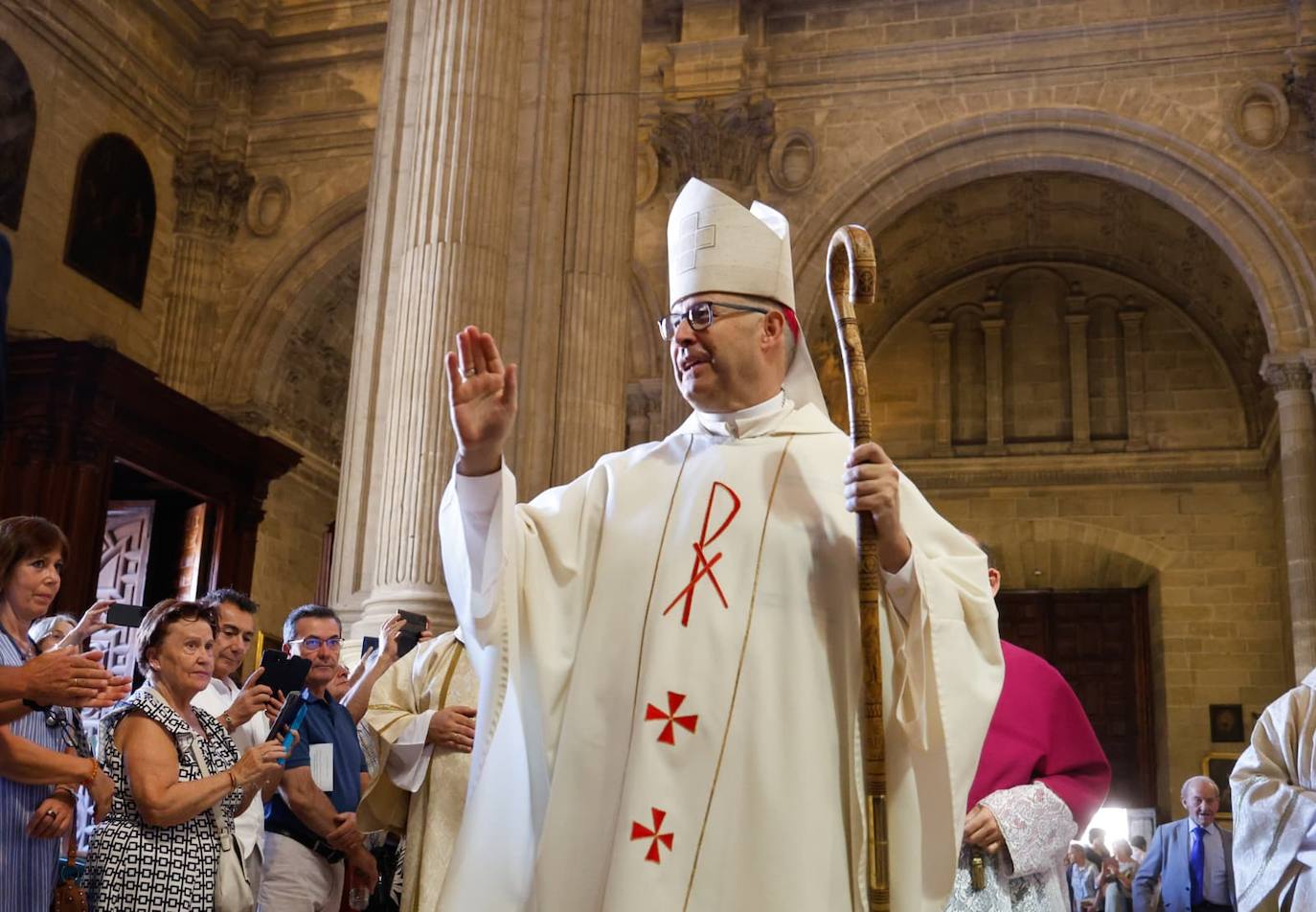 José Antonio Satué toma posesión como nuevo obispo de Málaga