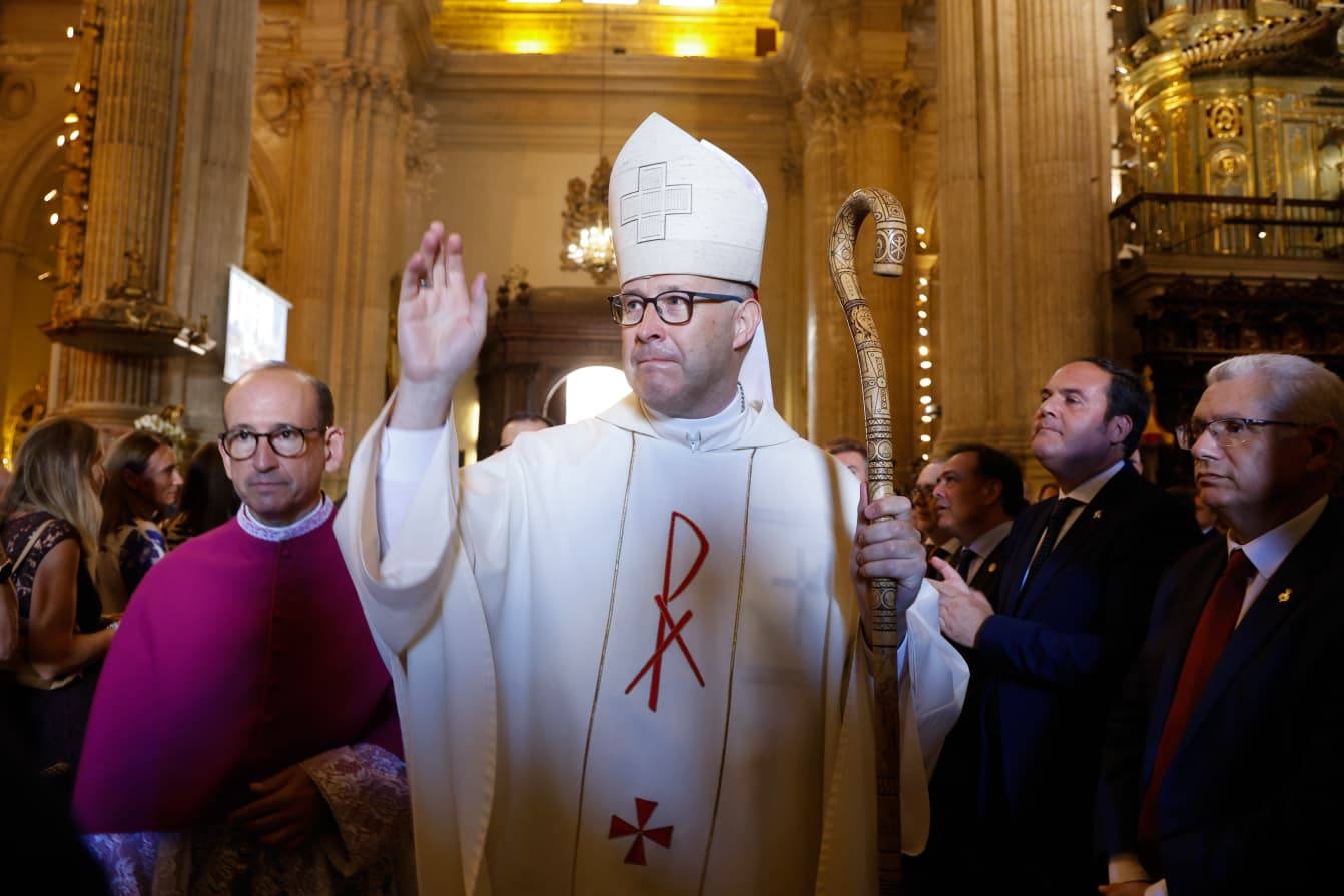 José Antonio Satué toma posesión como nuevo obispo de Málaga