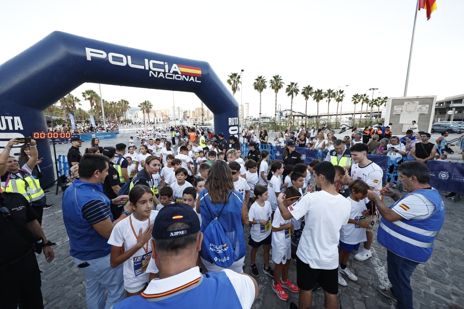 La VII Ruta 091 Málaga a beneficio de la Fundación El Rico, en imágenes