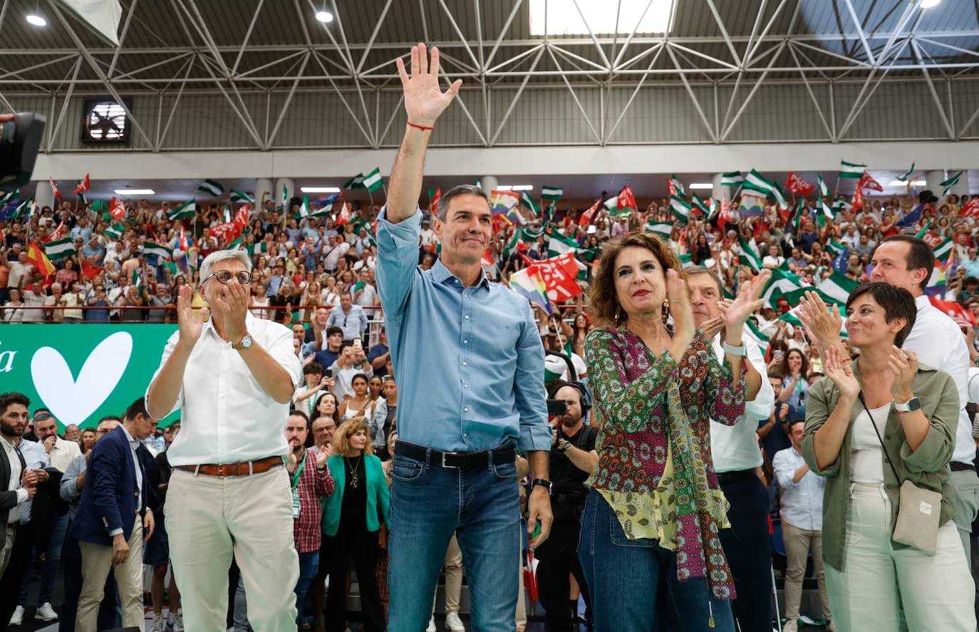 Pedro Sánchez abre en Málaga el curso político en Andalucía