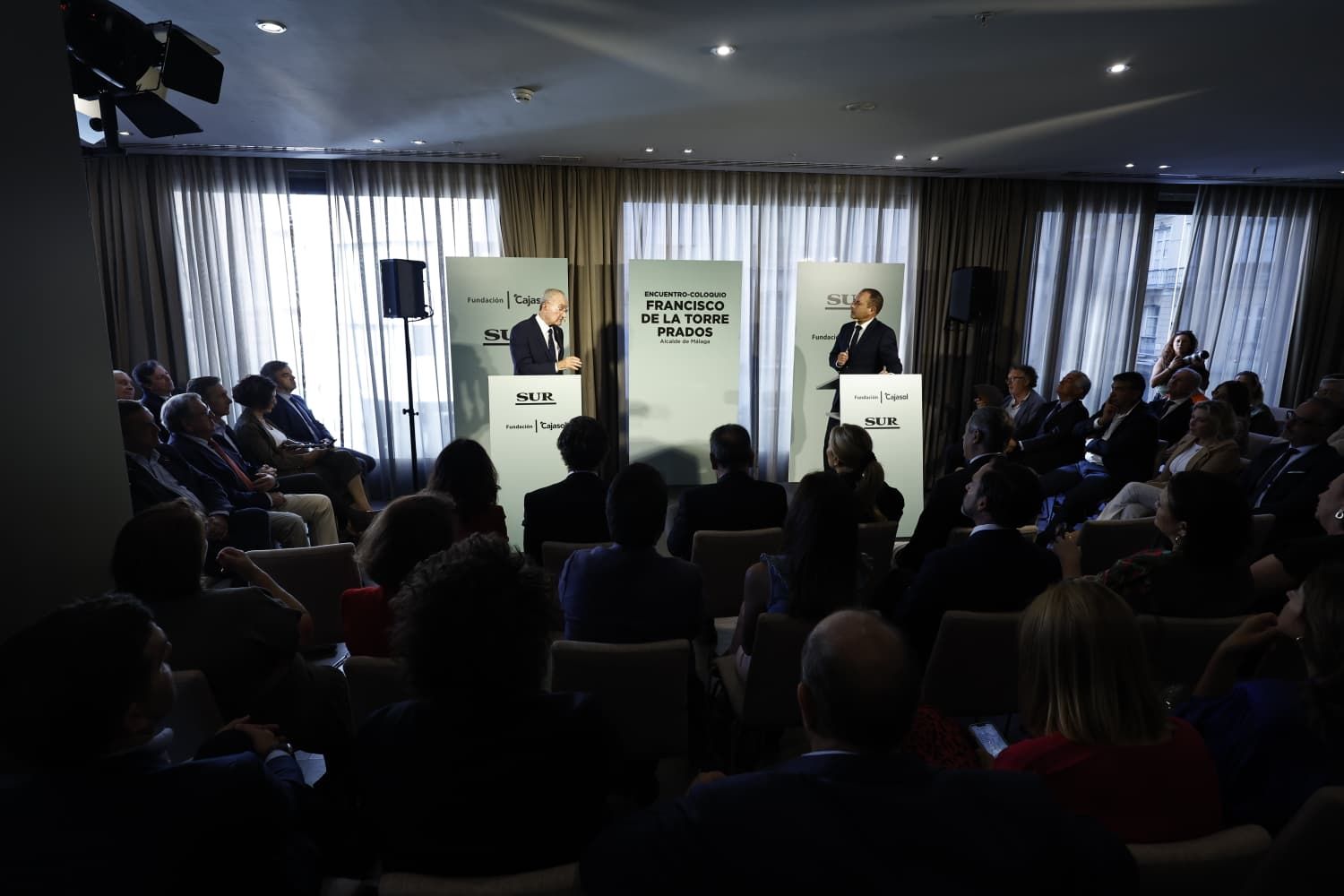 El alcalde de Málaga abre el nuevo curso político en un coloquio de SUR