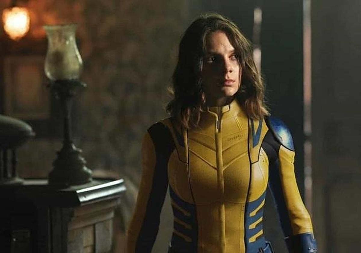 Dafne Keen en su papel en 'Deadpool y Lobezno'