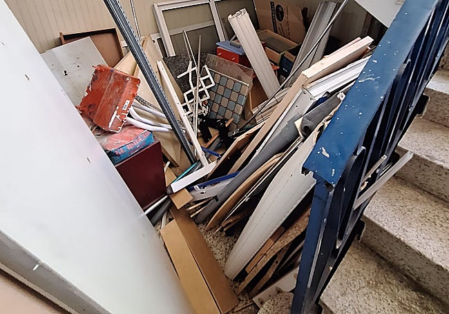 Imagen del interior del centro de menores de Torre del Mar.