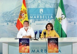 La directora general de Turismo, Laura de Arce, y su homólogo en San Pedro, Rubén Sánchez, han presentado la actividad.