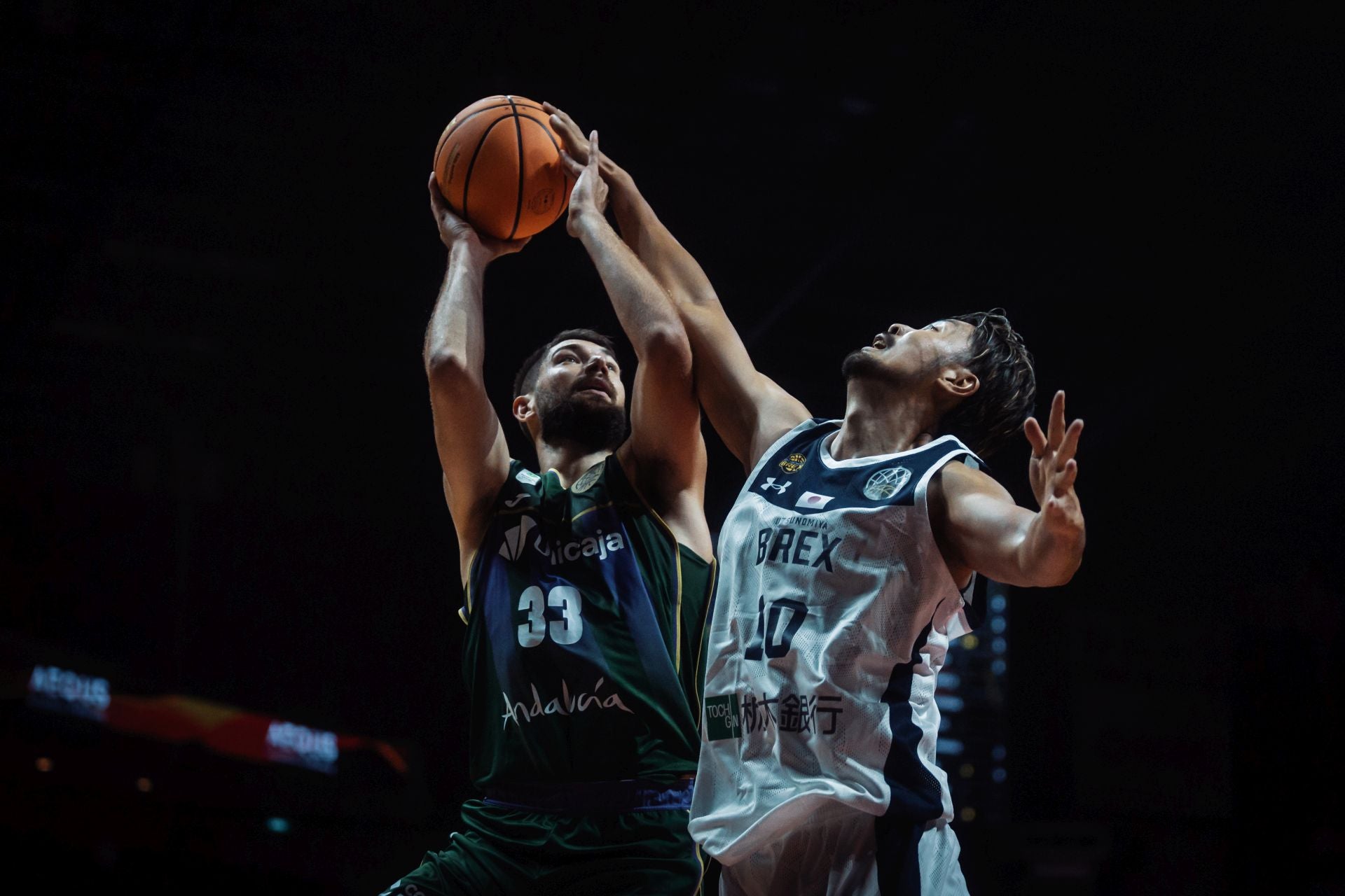 Las mejores imágenes del Utsunomiya Brex-Unicaja en la Copa Intercontinental 2025