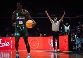 Ibon Navarro, satisfecho: «Pudimos meter a jugadores que estaban un poco fuera»