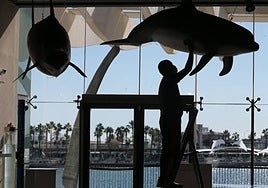 Edificio que acogerá el Museo Alborán.
