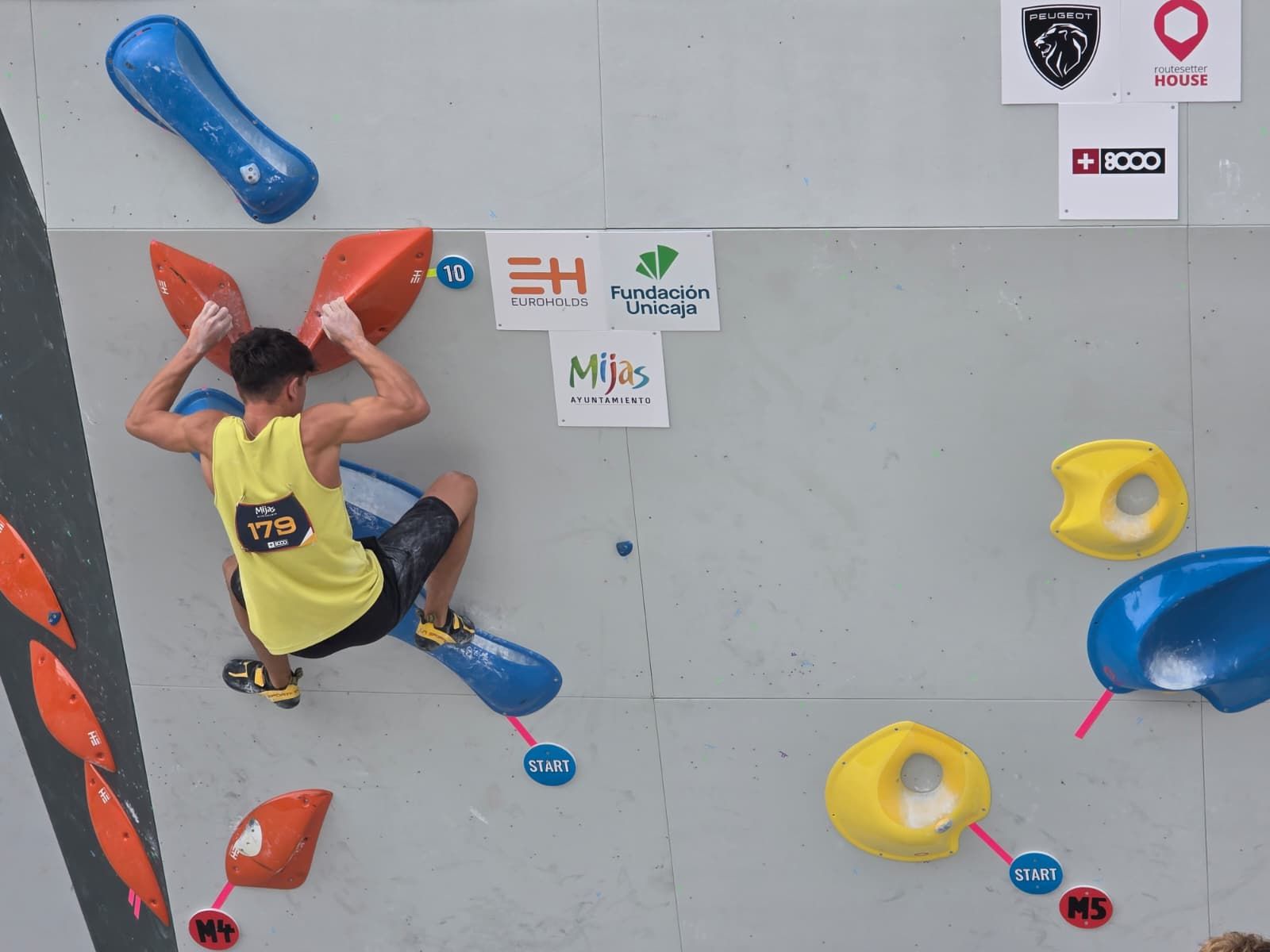 Mijas recibe al presente y futuro de la escalada nacional