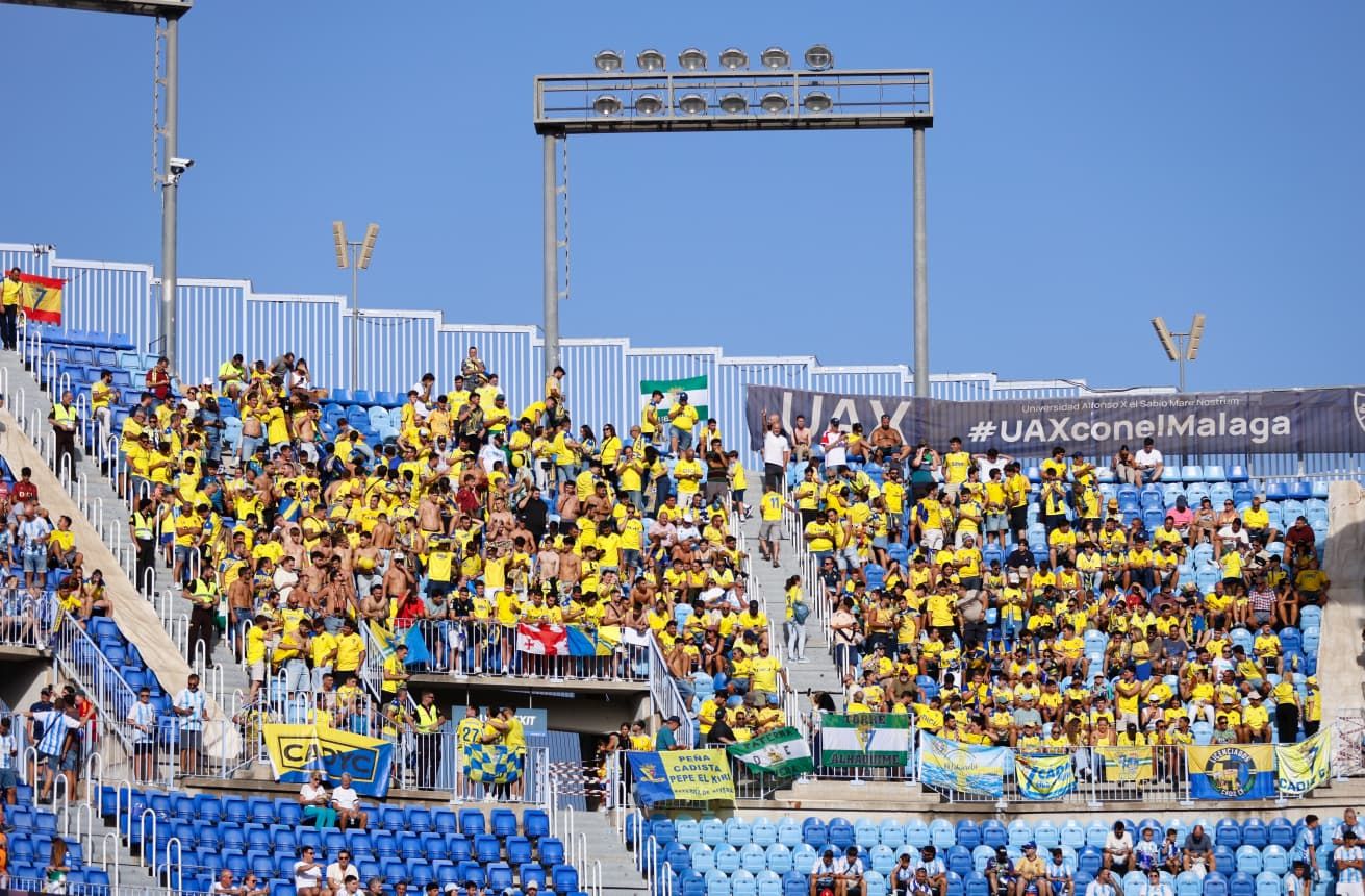 El Málaga-Cádiz, en imágenes