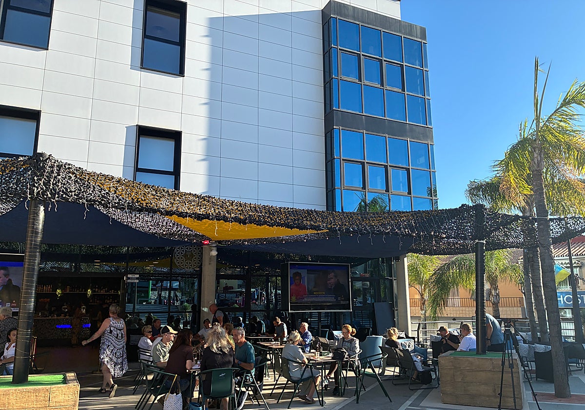 El bar, tras su reapertura.