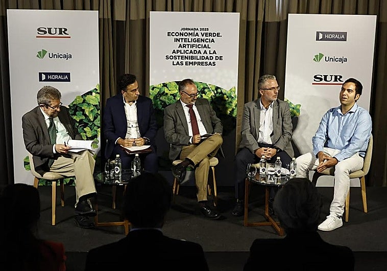 De izquierda a derecha Enrique Salvo, José María López, Ignacio Lillo, Gonzalo Jiménez y Juanmi López.