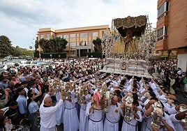 La Virgen del Gran Perdón saldrá en su trono de Semana Santa.