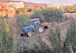 Trabajos de limpieza de los cauces de arroyos.