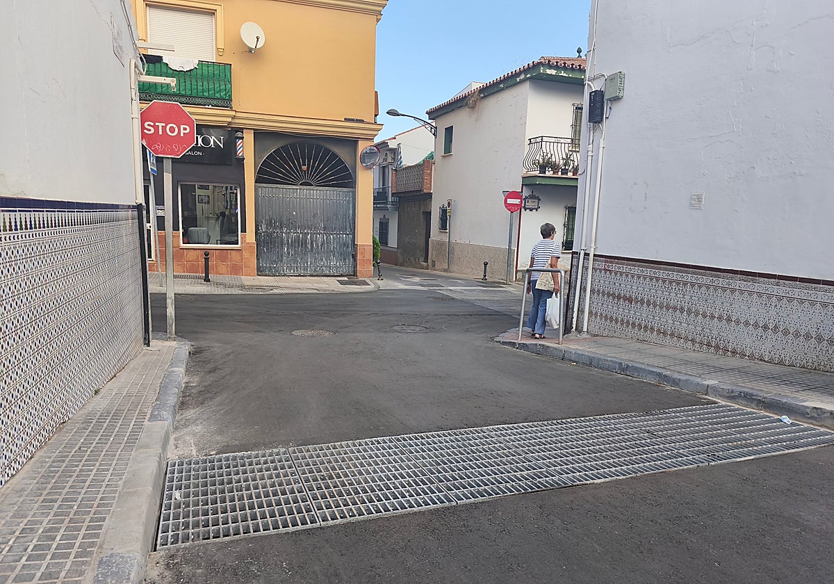 Nuevo desagüe de la avenida Juan Carlos I.