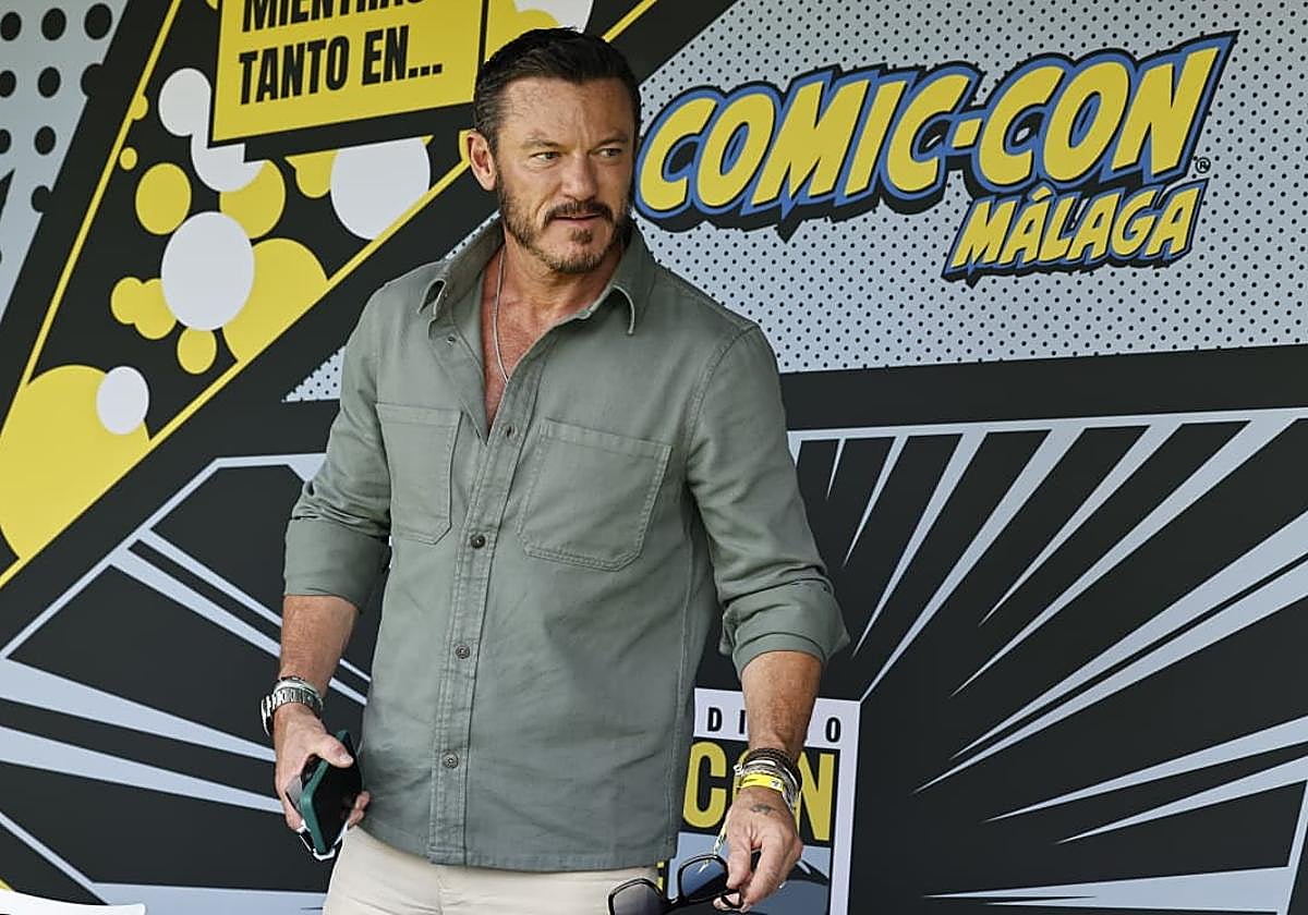 Luke Evans, en Málaga.