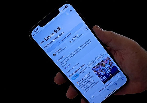 Así puedes seguir a SUR en Google Discover para mantenerte informado de toda la actualidad