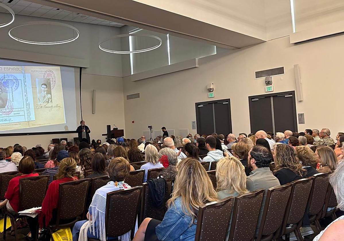 Conferencia durante el congreso celebrado en la Universidad de Davis, en California.