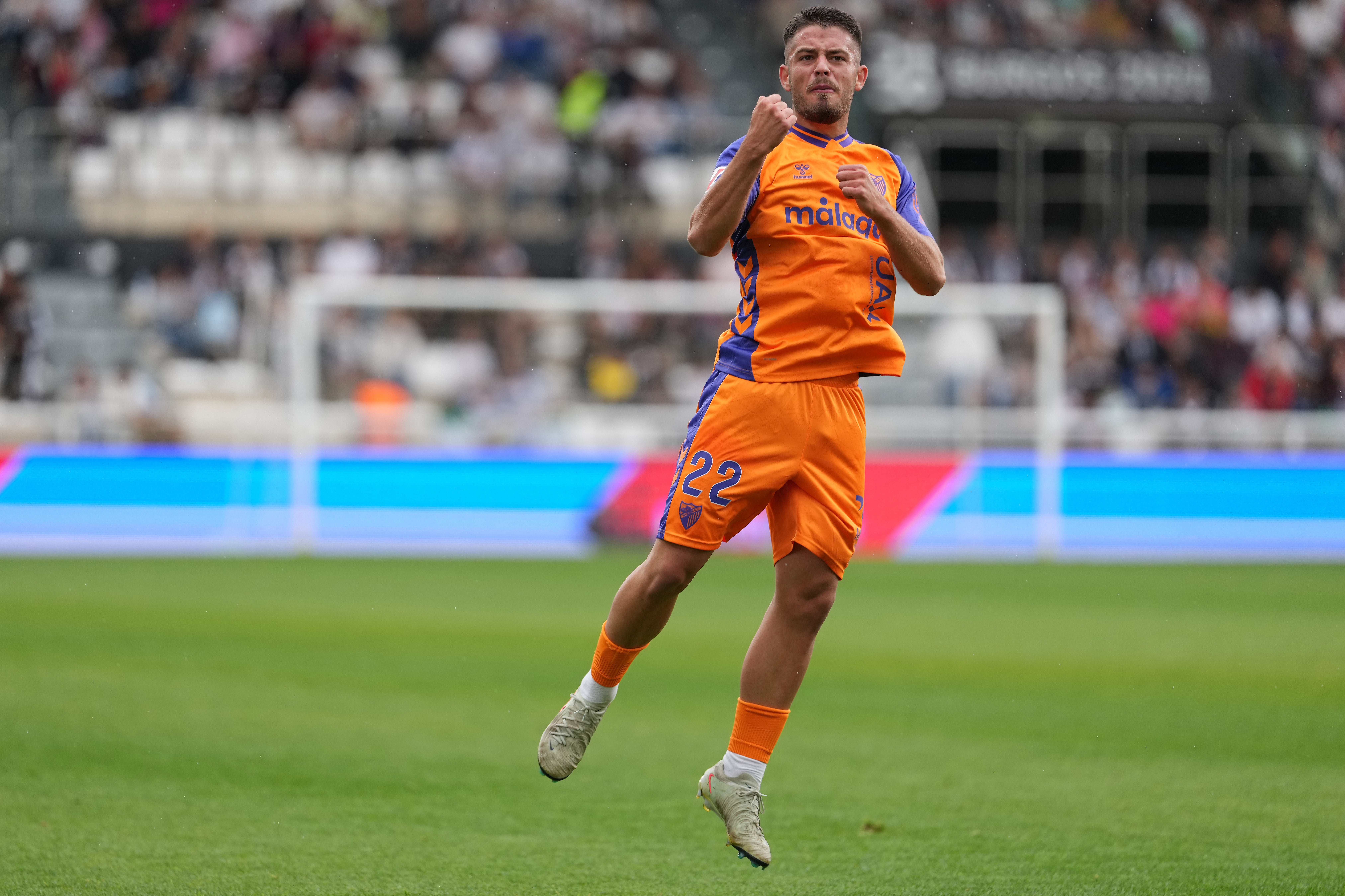 Las mejores imágenes del Burgos-Málaga