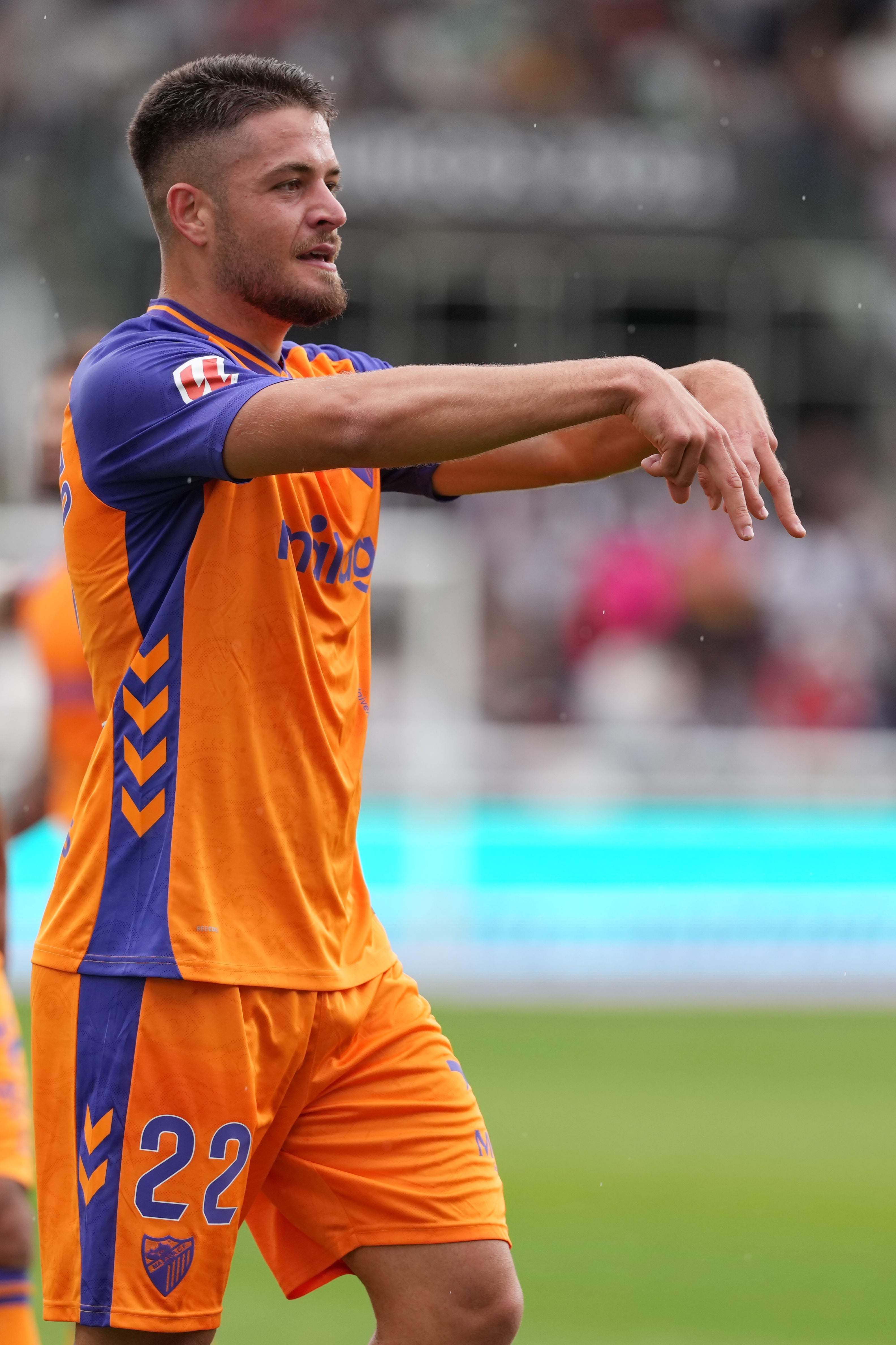 Las mejores imágenes del Burgos-Málaga