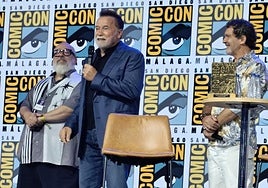 Expectación en San Diego Comic-Con Málaga con la llegada del héroe Arnold Schwarzenegger