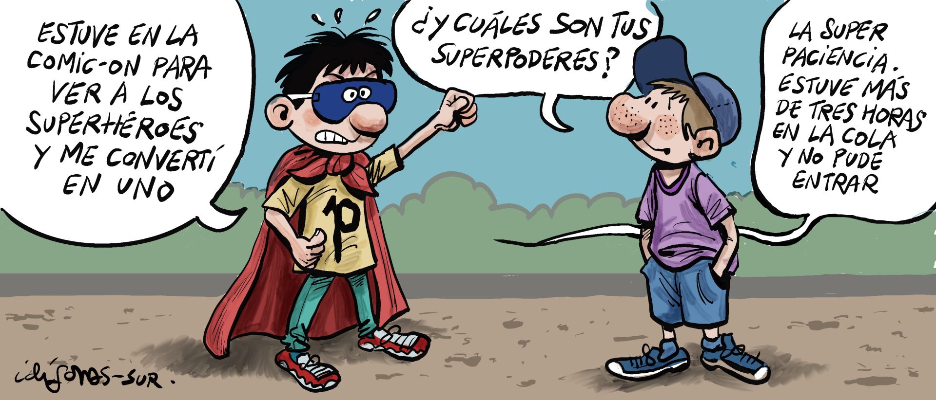 El mes de septiembre, en las viñetas de Idígoras y Pachi