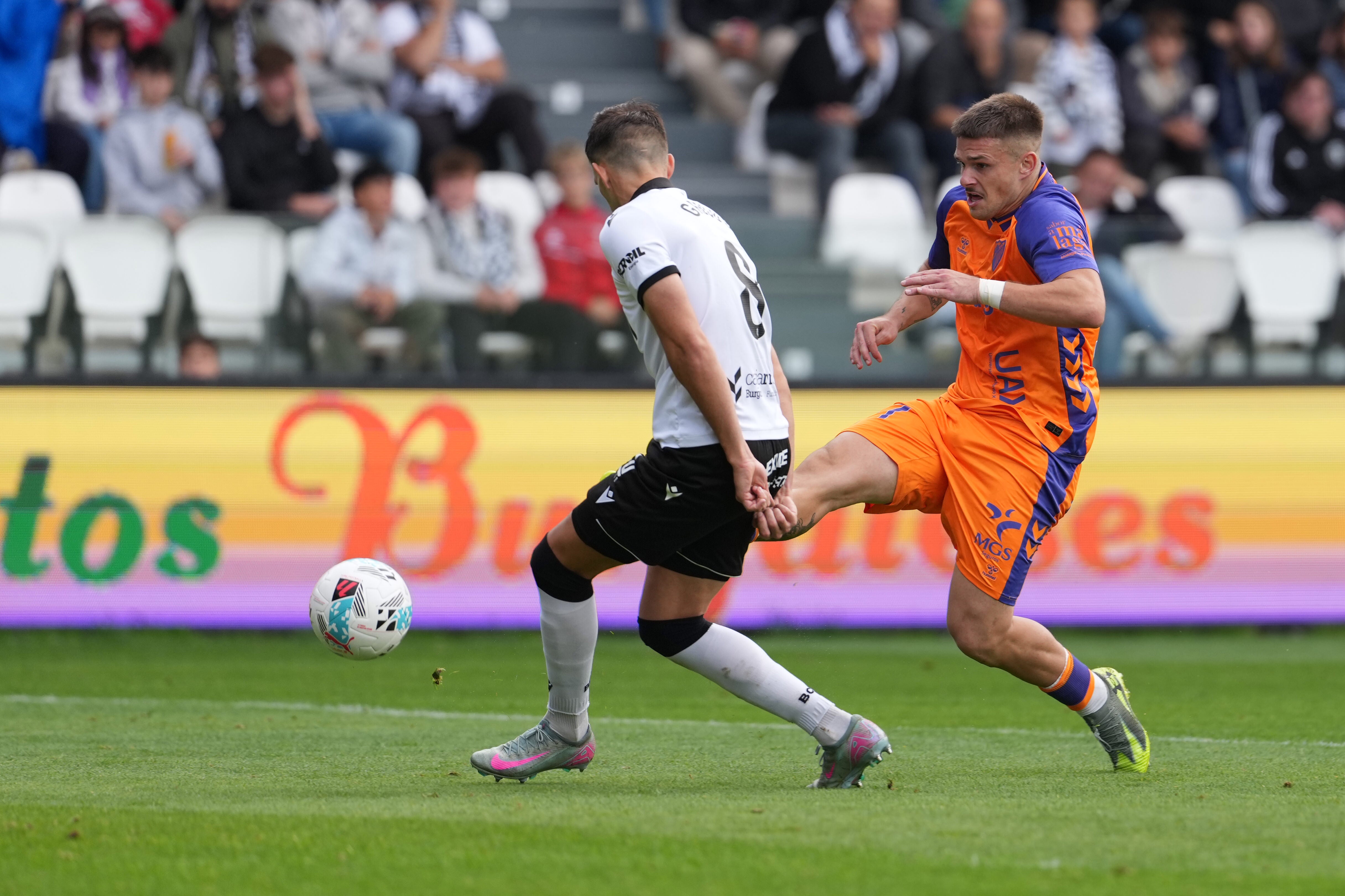 Las mejores imágenes del Burgos-Málaga