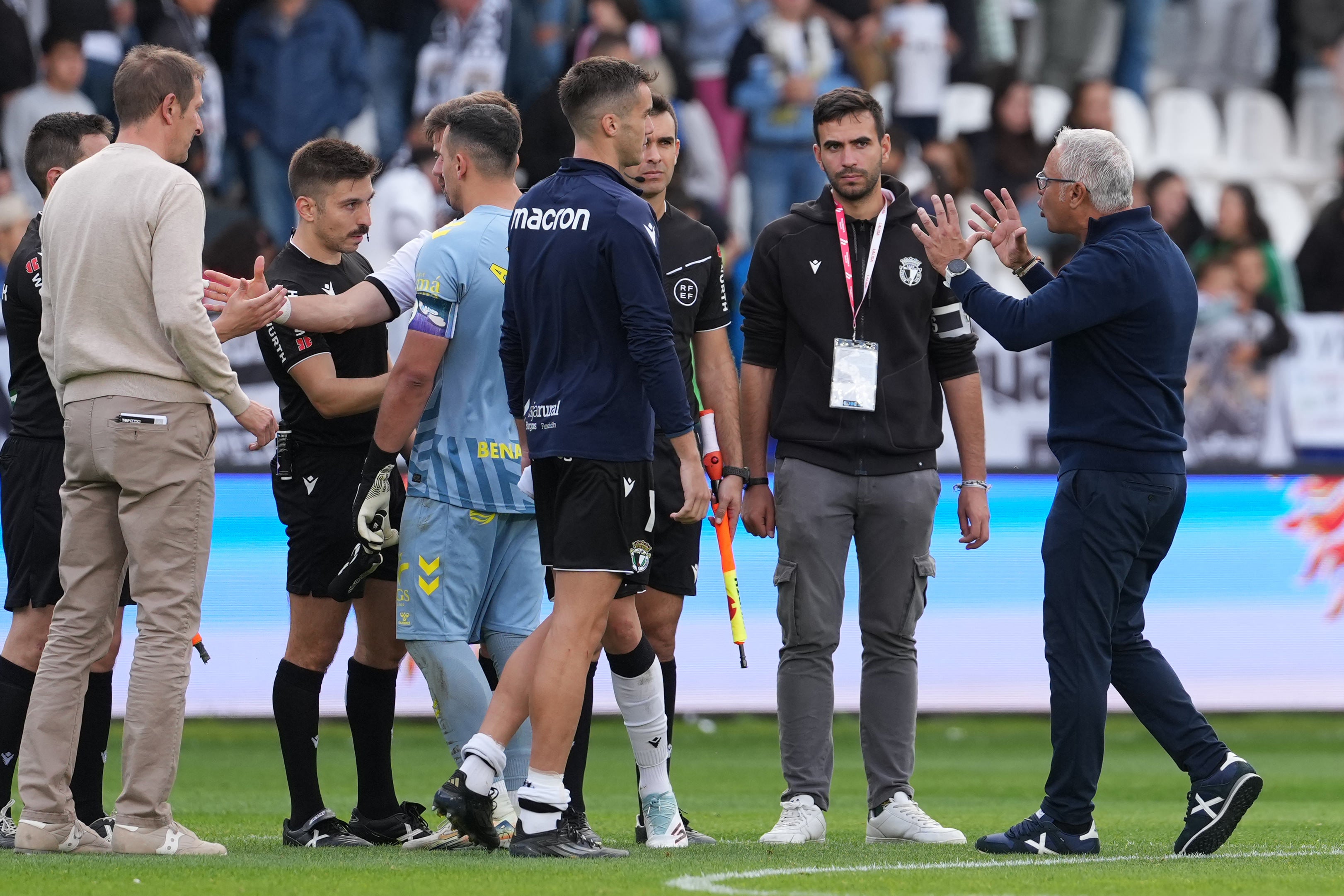 Las mejores imágenes del Burgos-Málaga