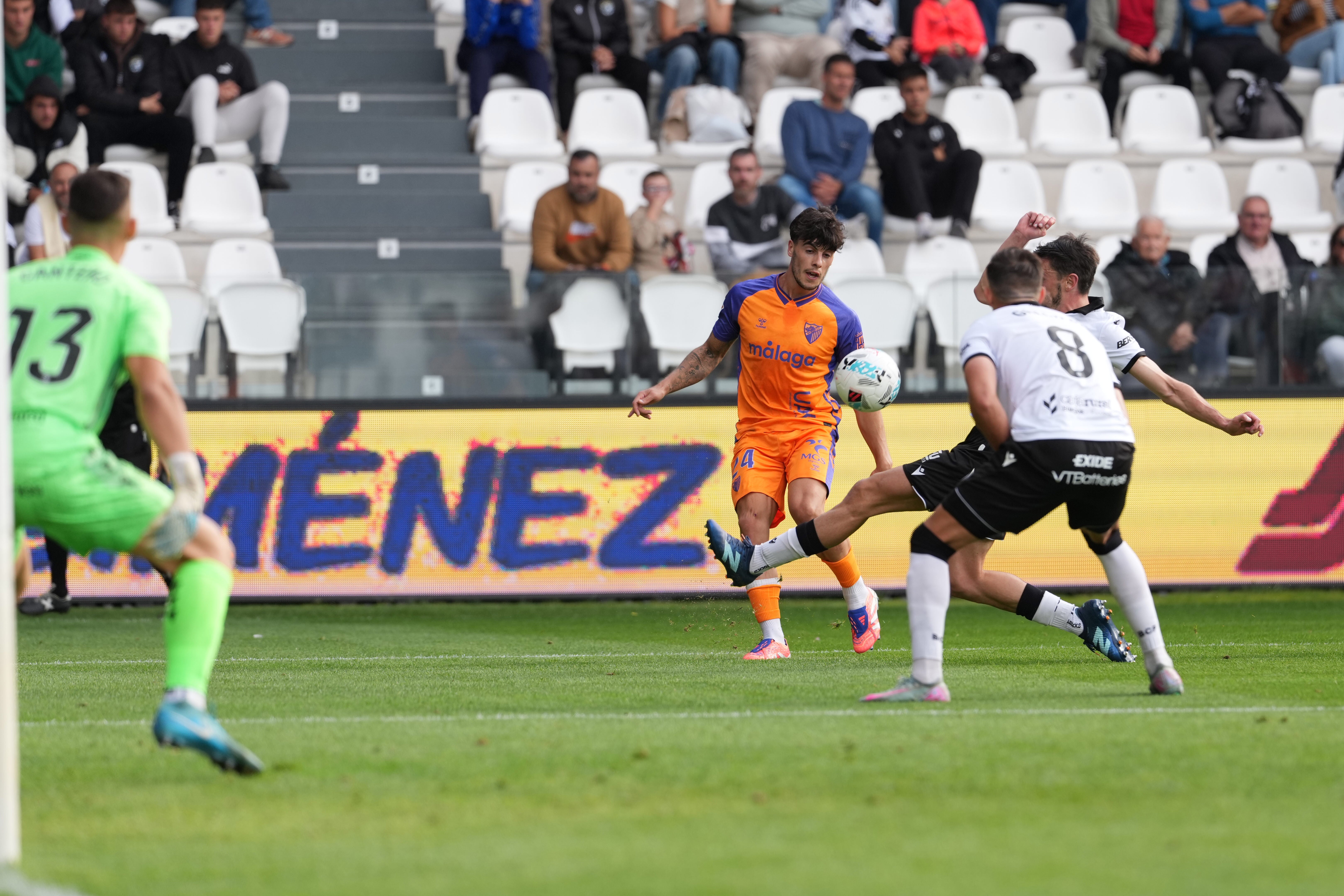 Las mejores imágenes del Burgos-Málaga