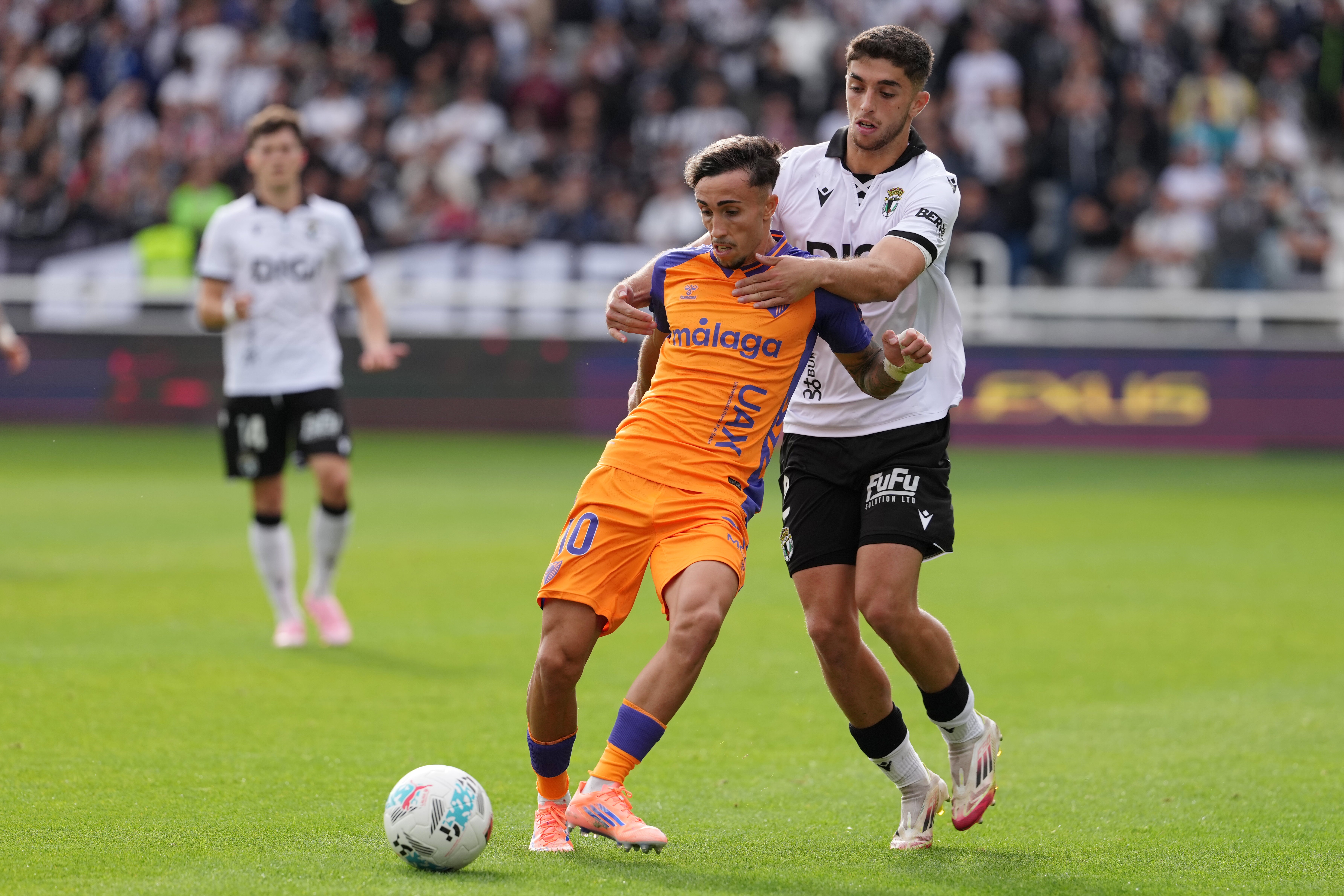 Las mejores imágenes del Burgos-Málaga