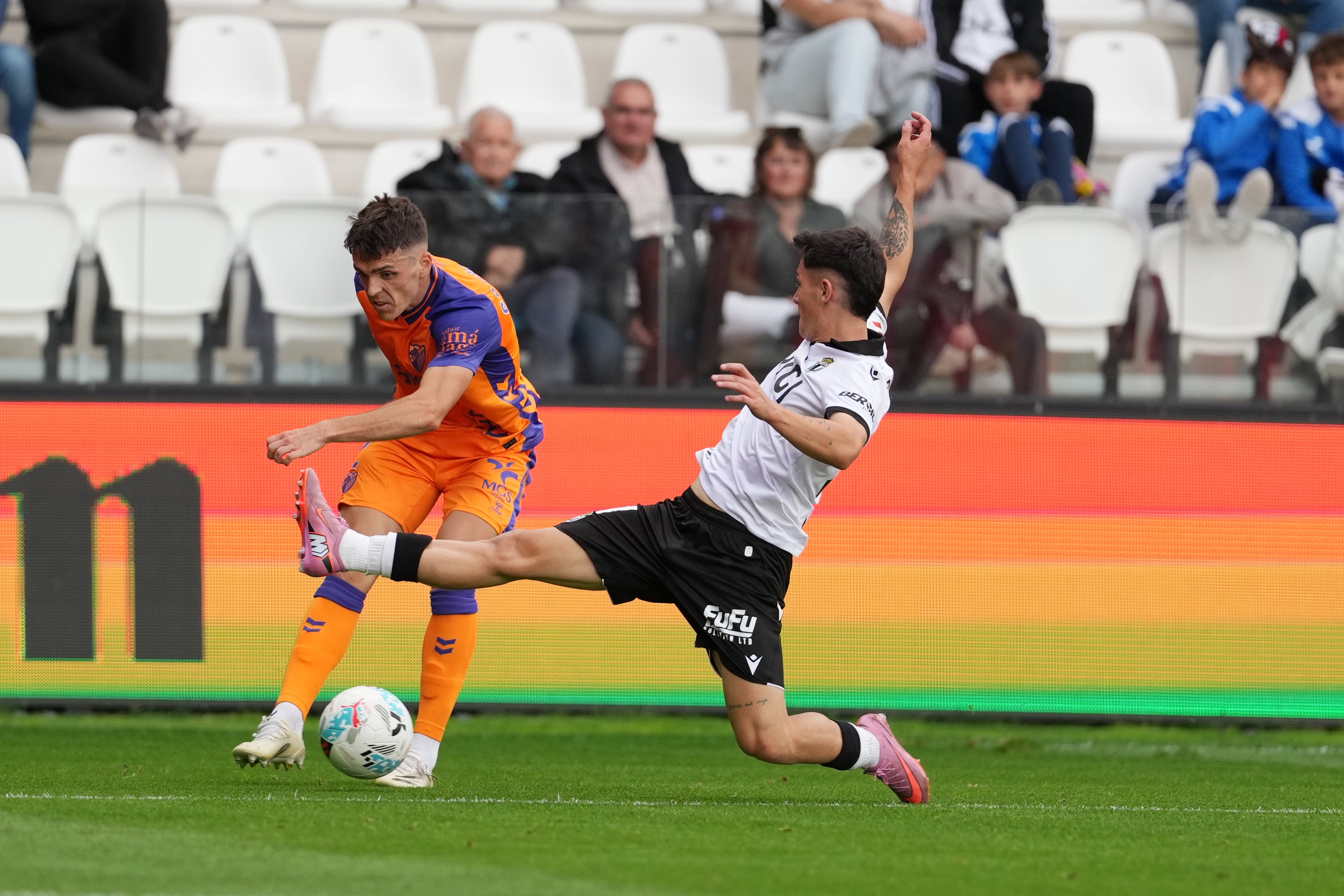 Las mejores imágenes del Burgos-Málaga