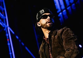 Mora, este sábado, sobre el escenario de Marenostrum.