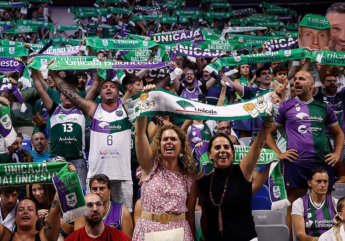 El Unicaja pone a la venta las entradas para todos los partidos de la primera parte de la temporada