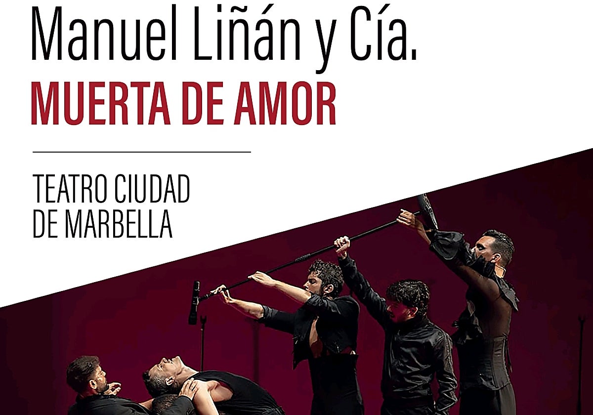 Cartel anunciador de la representación del espectáculo.