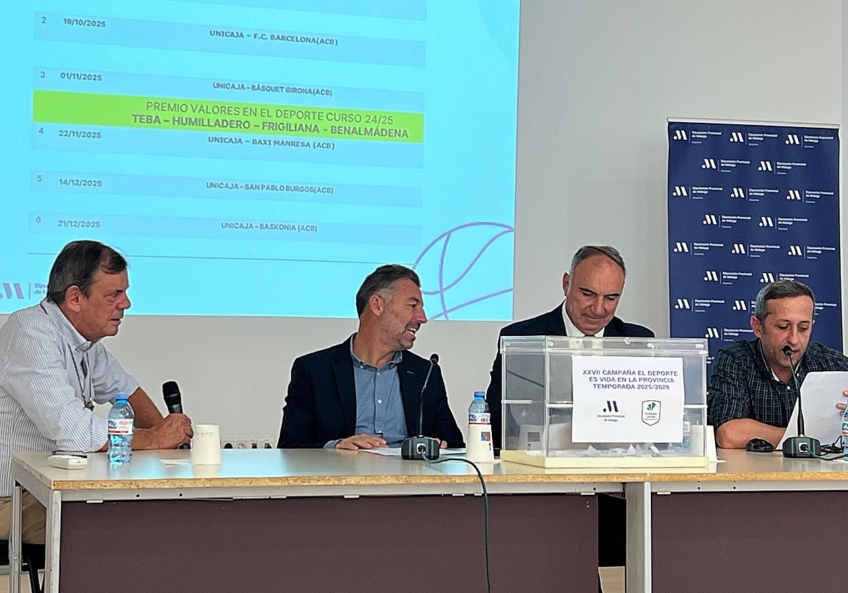 La Diputación llevará a 2.000 malagueños de 70 municipios a los partidos del Unicaja